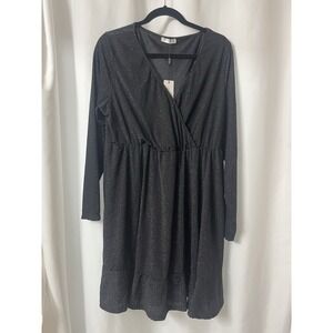 In Volland Black Dress Women's 16W.‎ D65